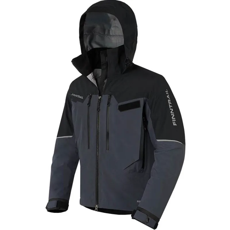 Finntrail Vestes De Pêche^Veste Homme Imperméable Proguide - Dark Grey