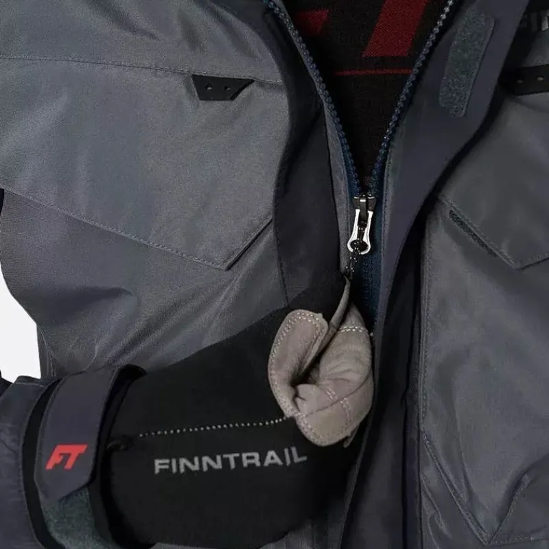 Finntrail Vestes De Pêche^Veste Homme Imperméable Coaster - Gris