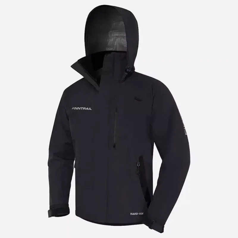 Finntrail Vestes De Pêche^Veste Homme Imperméable Excalibur - Dark Grey
