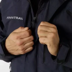 Finntrail Vestes De Pêche^Veste Homme Imperméable Excalibur - Dark Grey