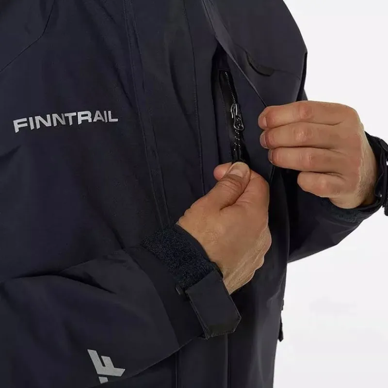 Finntrail Vestes De Pêche^Veste Homme Imperméable Excalibur - Dark Grey
