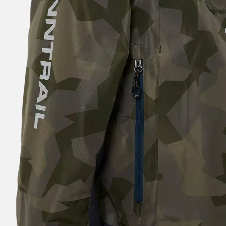 Veste Homme Finntrail Imperméable Greenwood - Camo Shadow Green