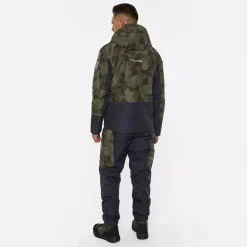 Veste Homme Finntrail Imperméable Greenwood - Camo Shadow Green