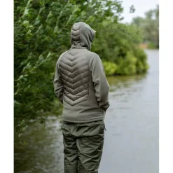 Fox Vestes De Pêche^Veste Homme Explorer Fleece Hooded Jacket - Vert