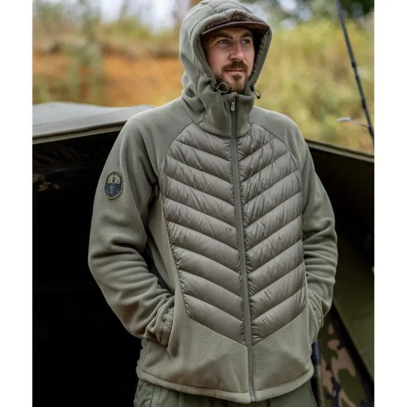 Fox Vestes De Pêche^Veste Homme Explorer Fleece Hooded Jacket - Vert