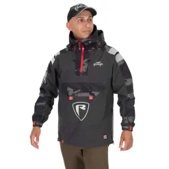Fox Rage Vestes De Pêche^Veste Homme Camo Triple Layer Smock - Noir
