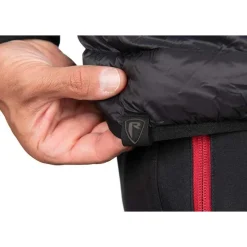 Fox Rage Vestes De Pêche^Veste Homme Ro Series Reversible Lightweight Quilted Jacket - Noir/Rouge