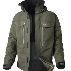 Geoff Anderson Vestes De Pêche^Veste Homme Dozer 7 - Dark Green