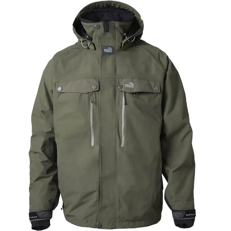 Geoff Anderson Vestes De Pêche^Veste Homme Dozer 7 - Dark Green