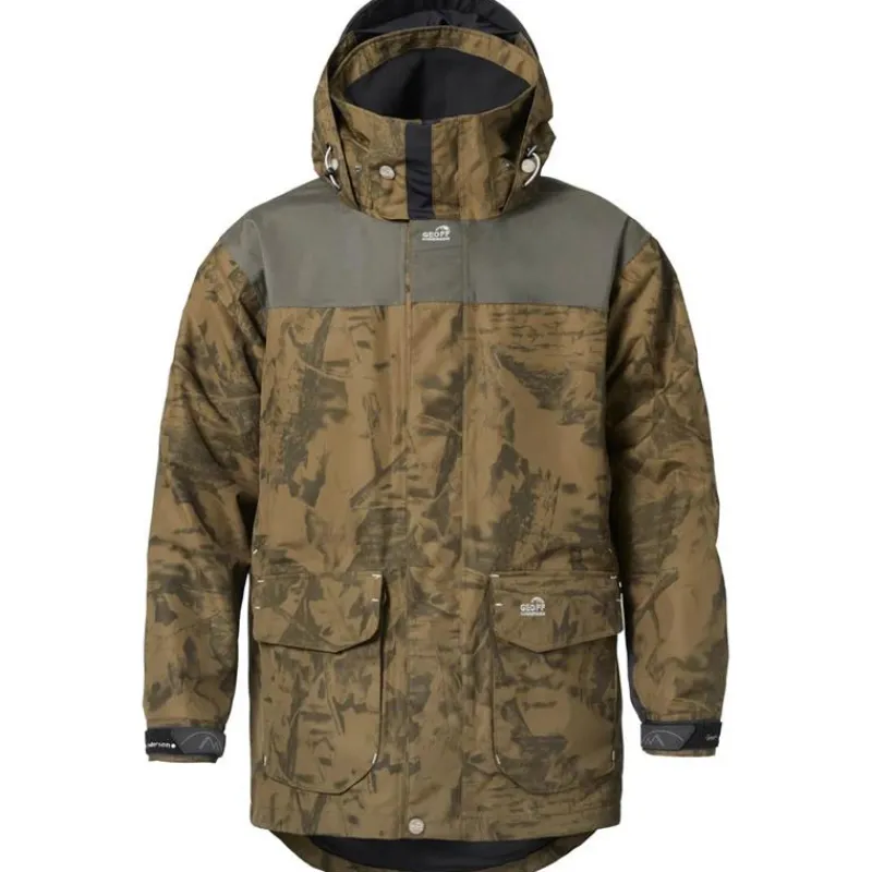 Geoff Anderson Vestes De Pêche^Veste Homme Dozer Rough Leaf - Camo