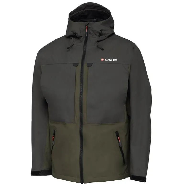 Veste Homme Greys Fin Fishing Jacket - Gris/Vert