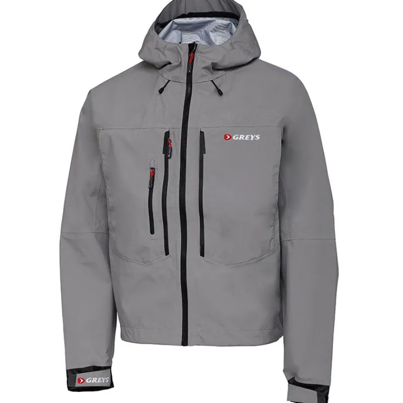 Greys Vestes De Pêche^Veste Homme Tail Wading Jacket - Gris