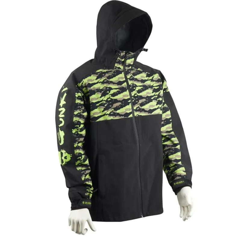 Gunki Vestes De Pêche^Veste Homme Waterproof 30K Camo - Noir