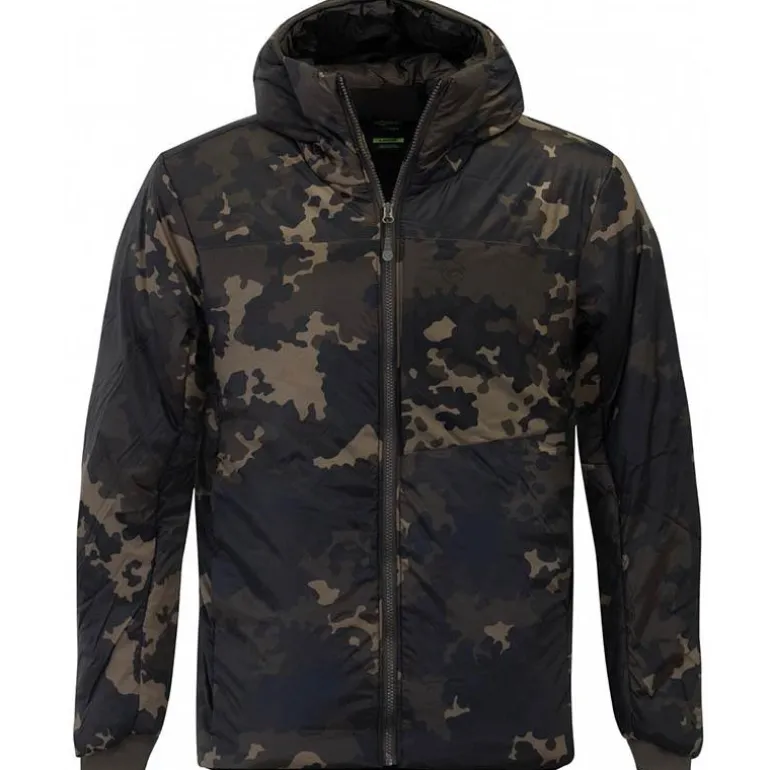 Veste Homme Korda Insulated Hooded Jacket - Dark Camo