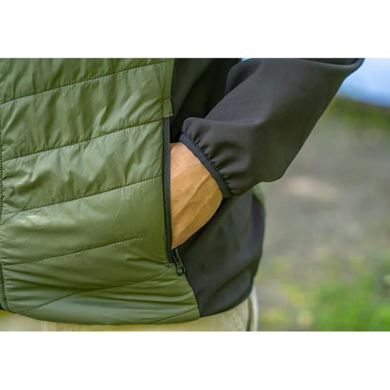 Veste Homme Korum Thermashell Thermique - Vert/Noir