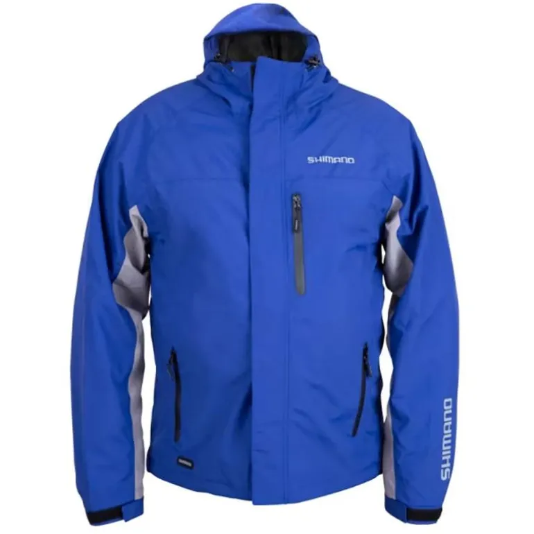 Veste Homme Shimano Wear Rain Jacket Non Padded - Bleu