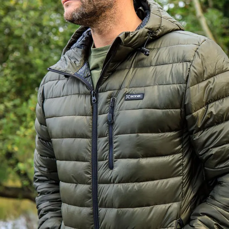 Sonik Vestes De Pêche^Veste Homme Packaway Insulator Jacket - Vert