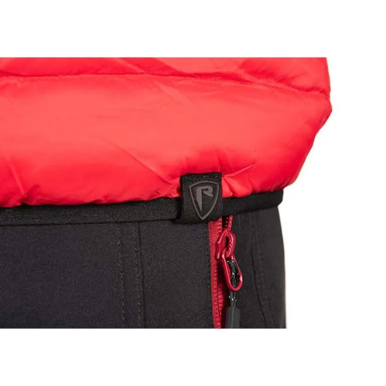 Veste Sans Manche Homme Fox Rage Pro Series Reversible Lightweight Quilted Gilet - Noir/Rouge