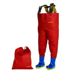Good Year Kidsplay Wading|Wading^Waders Pvc Junior Pompier