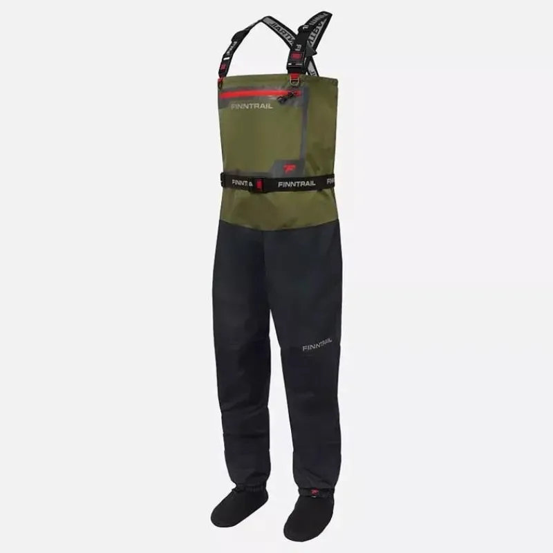 Finntrail Wading|Wading^Waders Stocking Respirant Wademan - Khaki