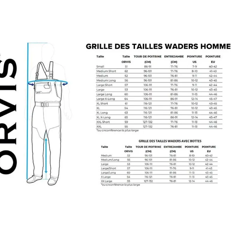 Waders Stocking Respirant Orvis Ultralight Wader